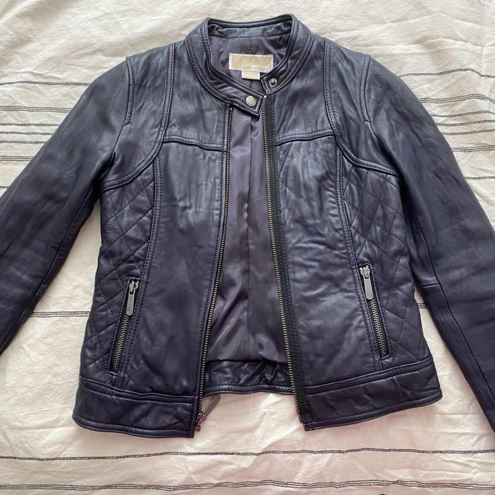 Michael Kors leather jacket